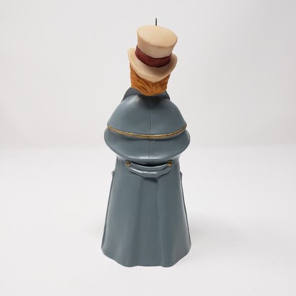 1992 Hallmark Lord Chadwick Hand-Painted Fine Porcelain Holiday Christmas Bell - Picture 5 of 8